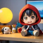 피규어 수집을 시작하기 전 알아야 할 점 - **Prompt for an Entry-Level Figure Enthusiast:**
"A cozy, brightly lit bedroom of a young adult ...